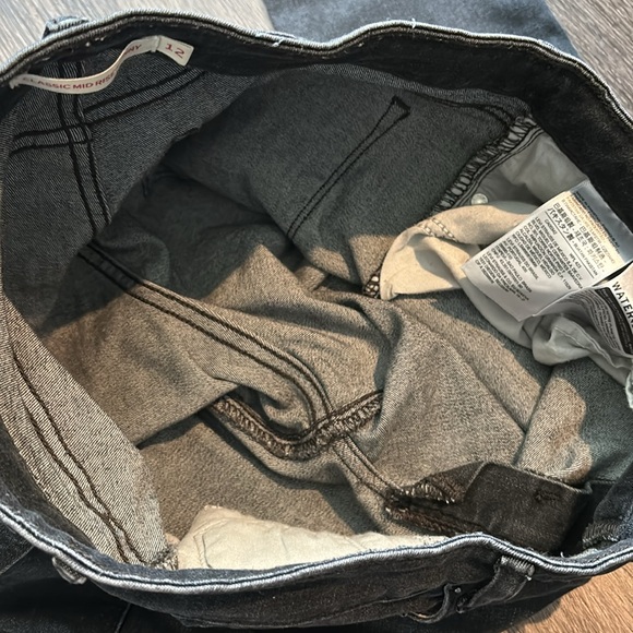 Classic Mid Rise Skinny Jeans Levi’s Size 12 - Picture 6 of 8